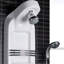 Inverseur de panneau de douche en acrylique lucite/thermostatique