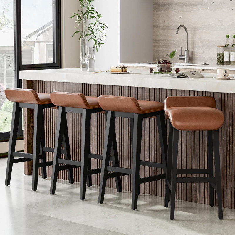 Outdoor Stool, Brown