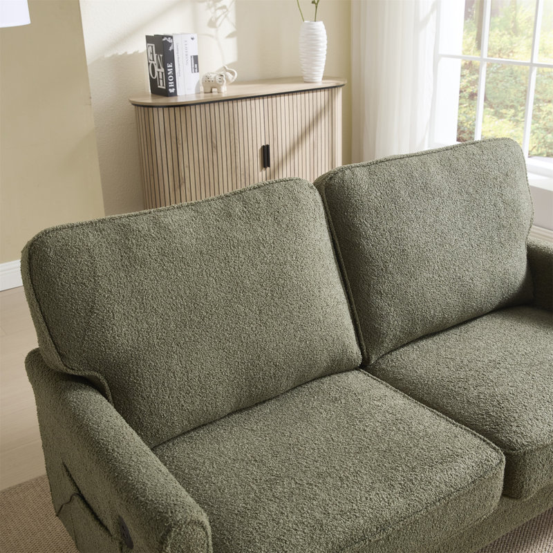 Loveseat Sofa, Green