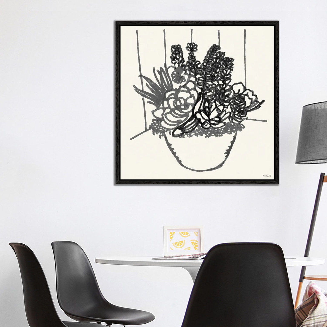 Succulent Basket II by Stellar Design Studio - Gallery-Wrapped Canvas GiclÃ©e on Canvas
