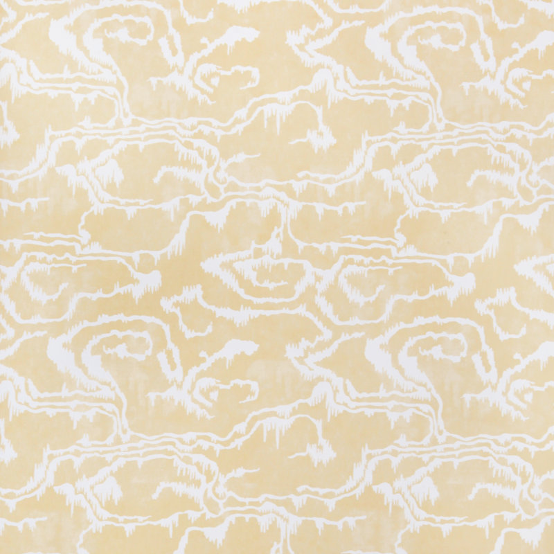 Martinique 11' L x 26.75" W Wallpaper Roll, Vanilla