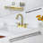 2-handle Bathroom Faucet with Drain Assembly-90958615