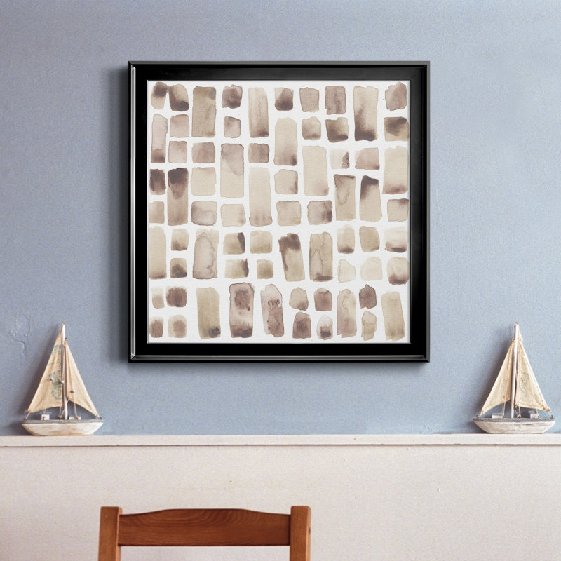 «Subtle Signals», reproduction encadrée de qualité supérieure - prête à être accrochée, H 26,5 po x l 26,5 po x P 1,5 po