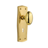 Prairie Plate with Decorative Keyhole and Homestead Door Knob