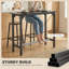 Metal Base Dining Table