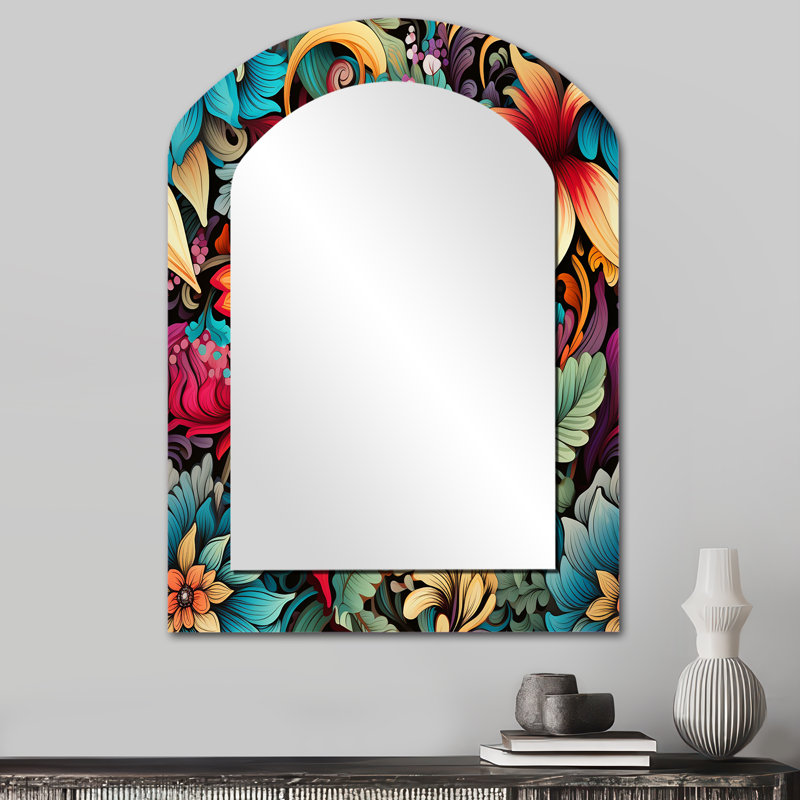 Shiflet - Miroir mural arqué, 34 po x 25 po