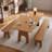 Brown Rectangular Solid Wood desk-602742290