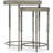 Mirrored Glass Top Nesting Tables