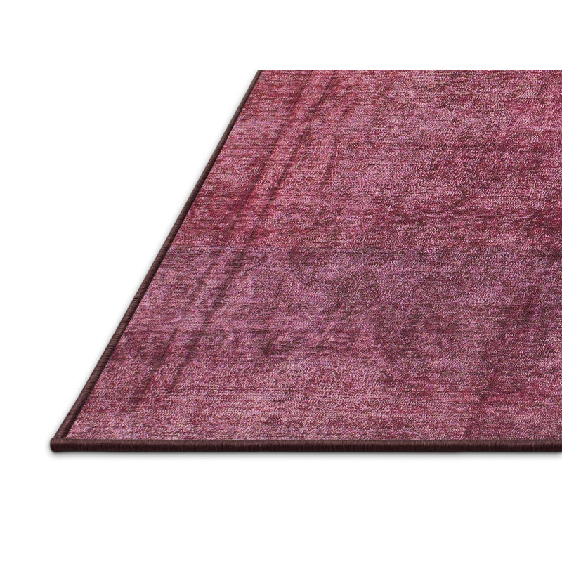 Tapis abstrait multicolore Storrie, Tapis de couloir 2 pi x 5 pi