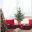 Mini sapin de Noël illuminé 24 pouces avec 50 lumières DEL - Arbre de pin artificiel de table 2 pi pour la maison, le bureau ou le bureau