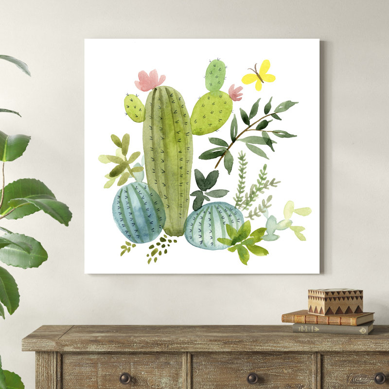 Happy Cactus I, H 36 po x l 36 po x P 1 po