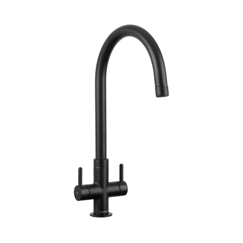 Rangemaster Sink & Taps Kitchen Faucet, Ash Black