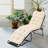 Outdoor 4'' Chaise Lounge Seat Back Cushion-1077034189