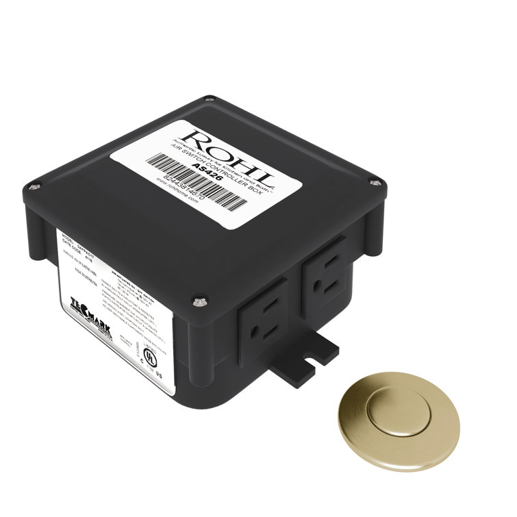 Rohl Waste Disposal Control Box With Air Switch Button