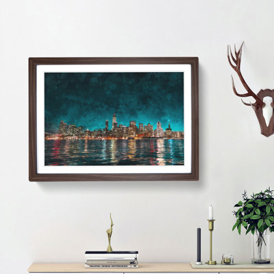 Reflection of the San Francisco Skyline - Framed Print