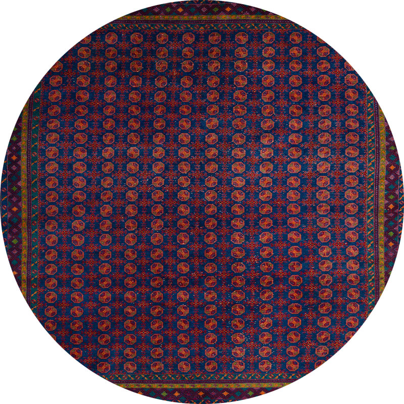 Tapis abstrait moderne 5383, Rond 3 pi