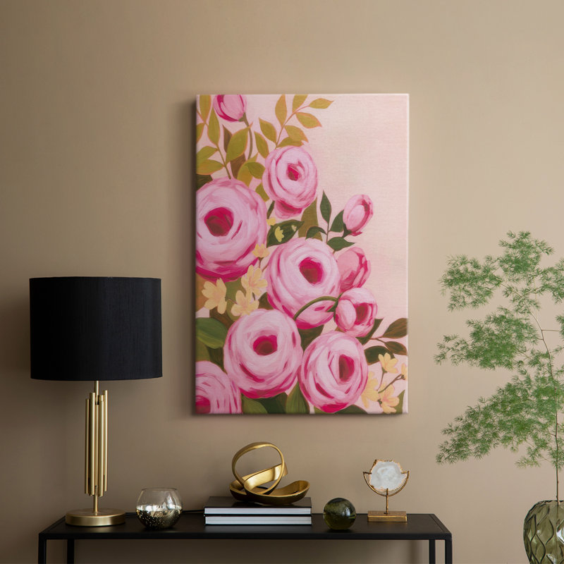 Vibrant Roses I - Gallery Cavas, H 18 po x l 12 po