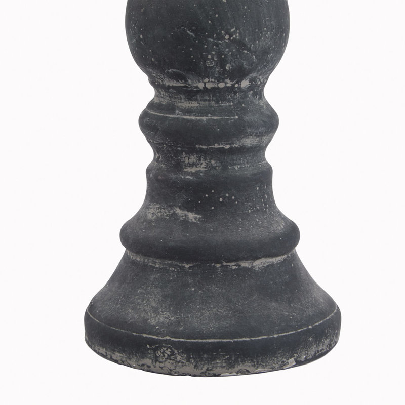 Andrian Candle Accessories, 30cm H x 11cm W x 11cm D, Grey