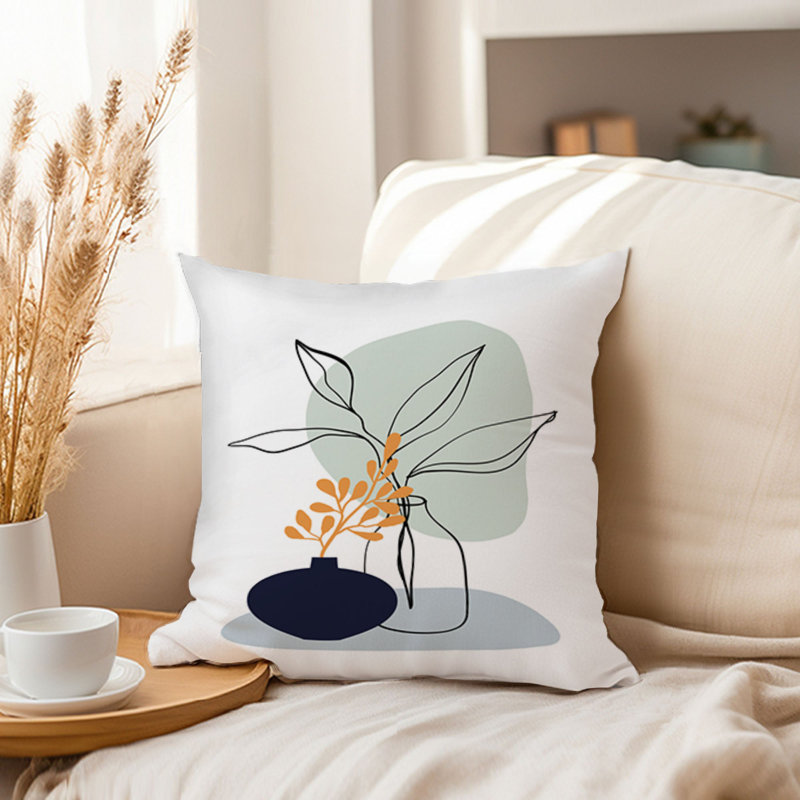 Botanical Boho Botanical II Botanicals Leaf Bohemian, 20" x 20"