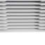 Classeur vertical de documents à 15 emplacements 12x12 po, porte-revues en PVC robuste pour bureau personnel, bibliothèque et salle de bricolage, capacité de 33 lb, blanc-1027841212
