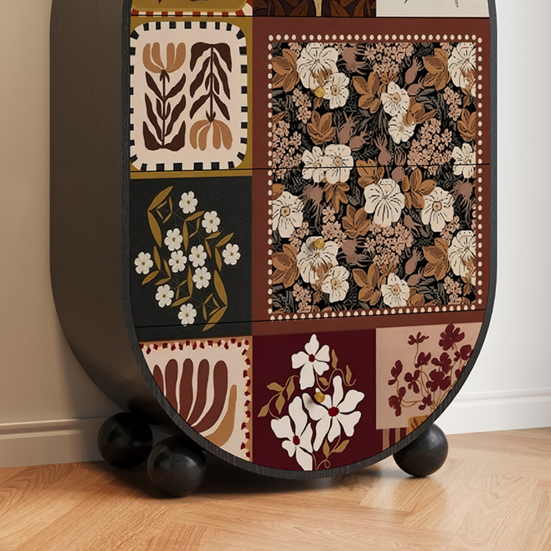 Armoire de rangement 4 tiroirs French