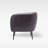 Samouri Modern Channel Tufted Barrel Accent Chair-516721821
