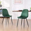Chaise rembourrée en similicuir Kavi -1429368982