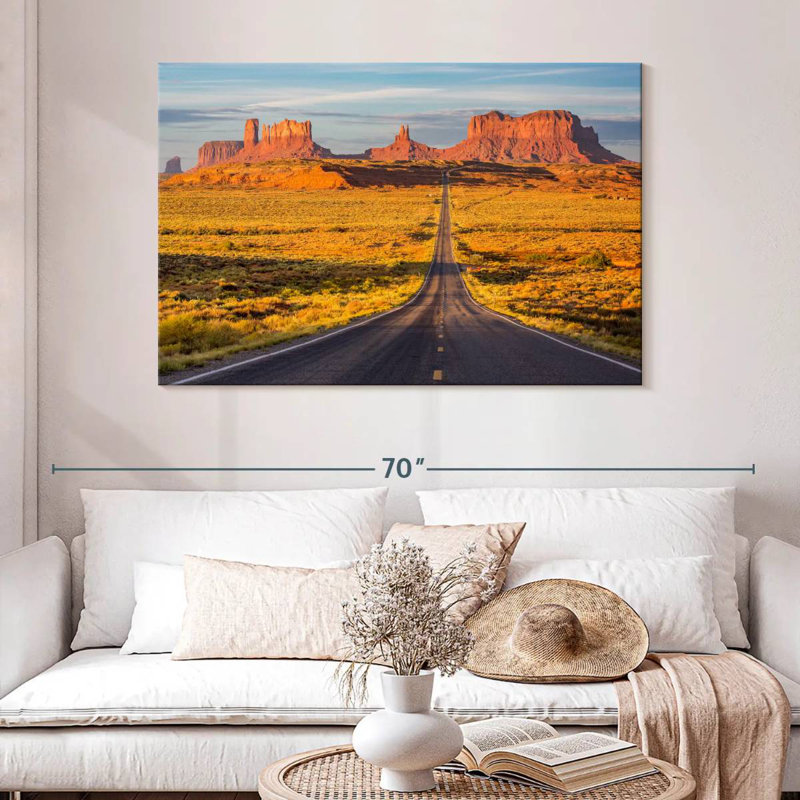 Mehar Monument Valley Open Road, H 32 po x l 48 po