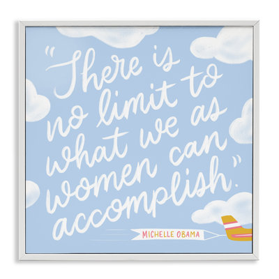 «Women Accomplment», citation giclée par Joylark Studio