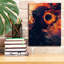 "George Eclipse of the Mind" par Georgeeas Magnusson, art mural de George Oliver, 40 po x 54 po-34915325