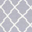 Tapis gris en laine et coton tissé à la main Rodgers-804109272