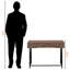 Bureau d'ordinateur Glidden