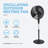 Perfect Aire 54.5" Oscillating Pedestal/Standing Fan