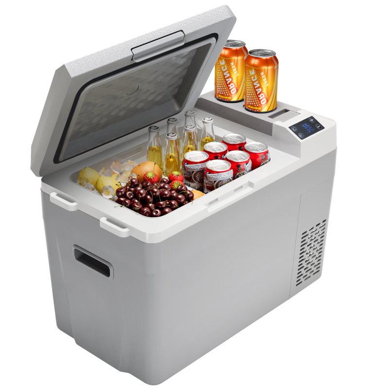 Gaomon 23'' W Freestanding 1.1 Cubic Feet Outdoor Rated Beverage Cooler