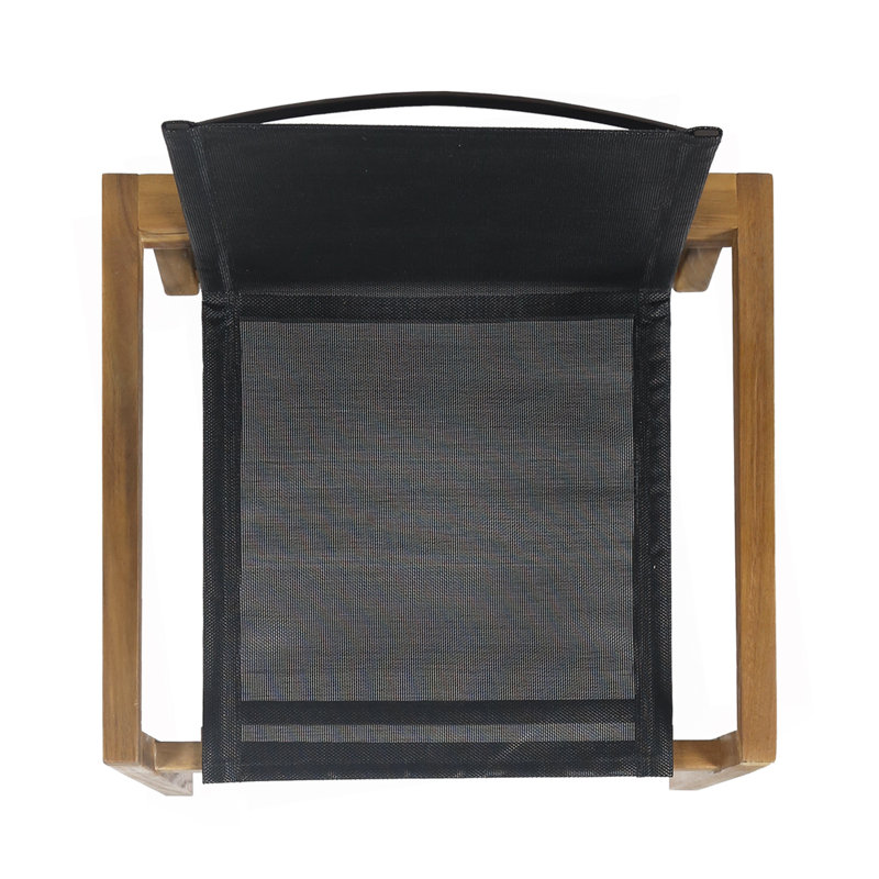 Patio Dining Chair,Set Of 2, Teak