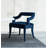 22.8" W Velvet Armchair-1691606012