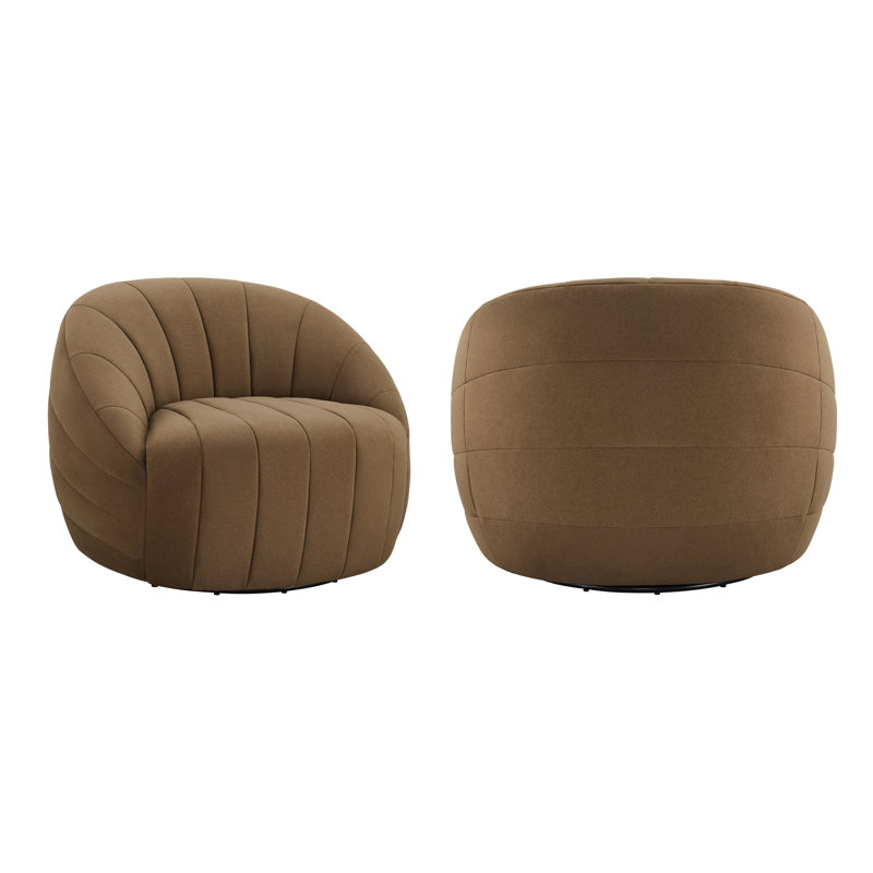 Fauteuil Augustine, Brun