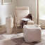 Cushion Concrete Stool, Cream-143027660
