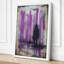 Figure in the City Modern - Wrapped Canvas-1780277025-1780277050