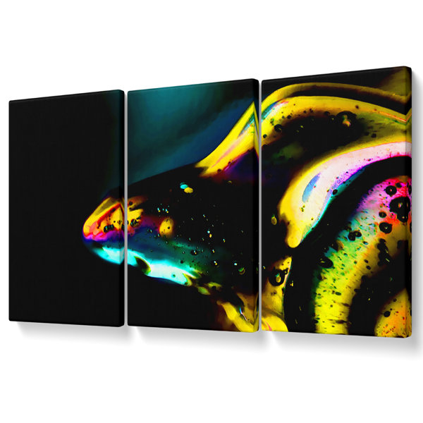 Ivy Bronx Dewdrops - 3 Piece Wrapped Canvas Graphic Art | Wayfair.co.uk