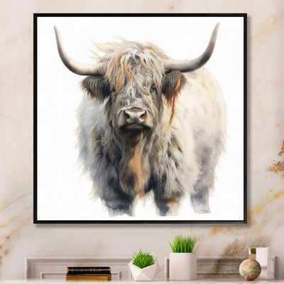 Wild Yak VI - Animals Wall Art Living Room