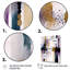 Abstrait géométrique mauve et doré II - art mural abstrait géométrique-86805492-86805497