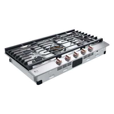 36" Natural Gas Cooktop with 5 Burners