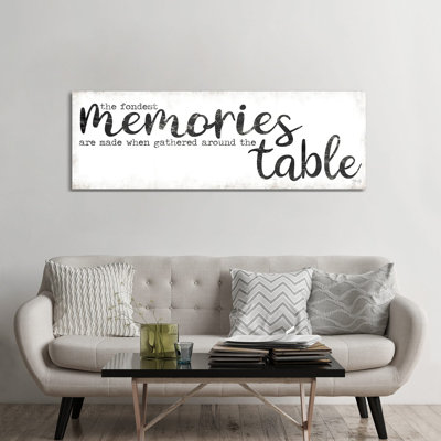The Fondest Memories by Marla Rae - Panoramic Print on Canvas