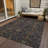Zara Blue Washable Indoor-Outdoor Rug - -173511761