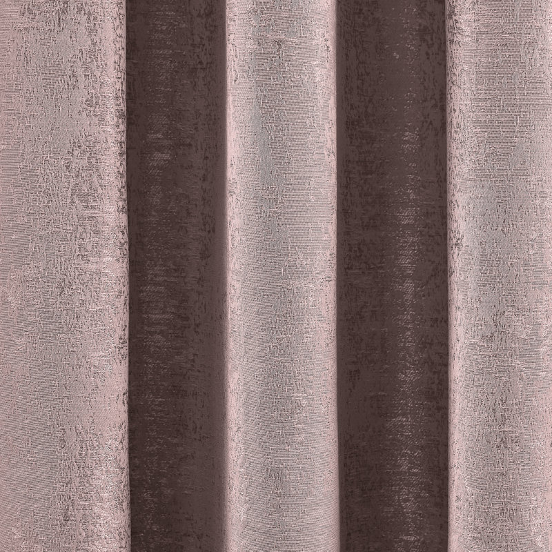 Roma Eyelet Room Darkening Curtains, Rose, 167cm Width x 228cm Drop