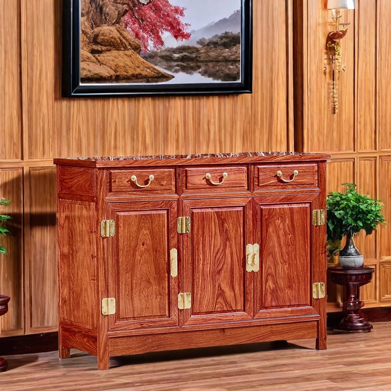 Buffet chinois en bois massif
