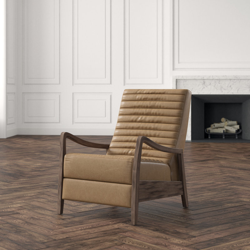 Chance Recliner, Camel Brown