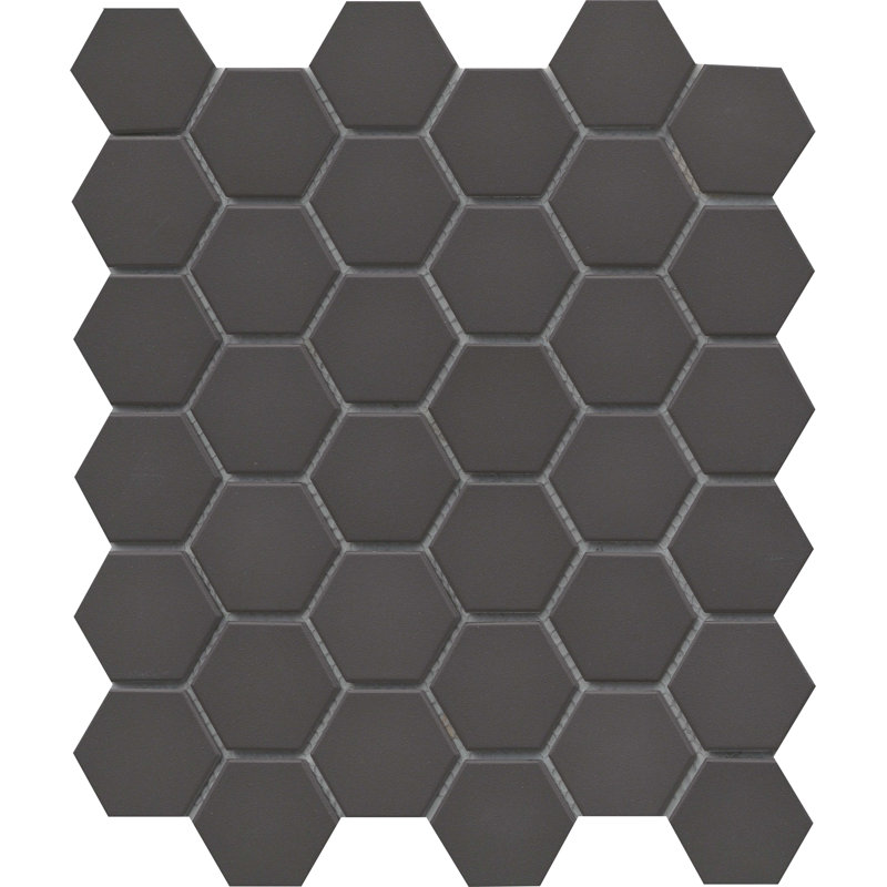 Source™ 11" x 13" Porcelain Honeycomb Mosaic Tile