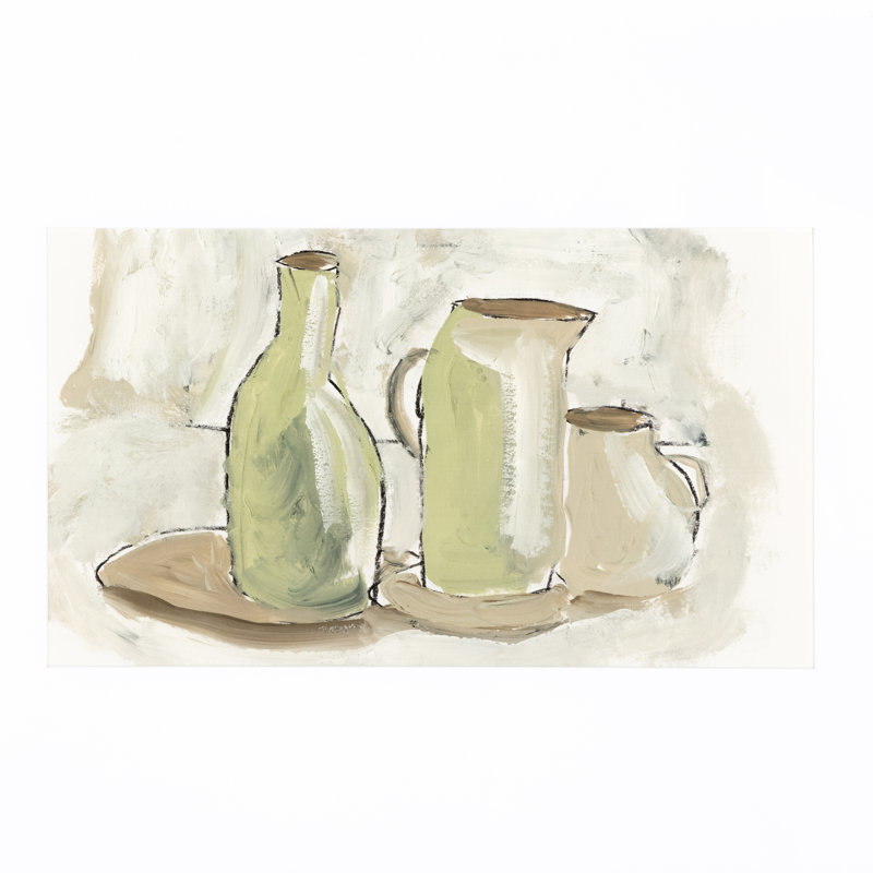 Dan Hobday Still Life 9 Framed in White Oak
